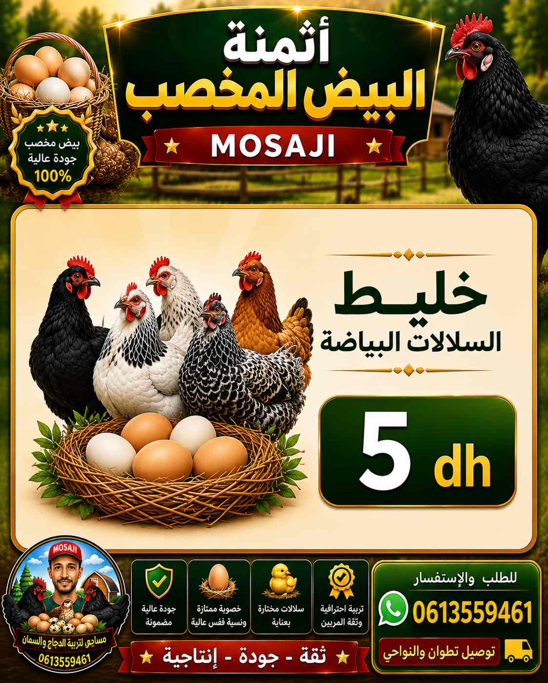 البيض المخصب للتفقيس
